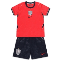 Camiseta Inglaterra Segunda Equipación Replica Mundial 2026 para niños mangas cortas (+ Pantalones cortos)